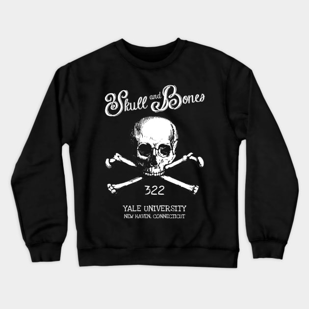 Skull And Bones Inspired Design Crewneck Sweatshirt by HellwoodOutfitters